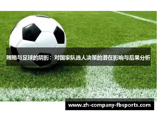 贿赂与足球的阴影：对国家队选人决策的潜在影响与后果分析